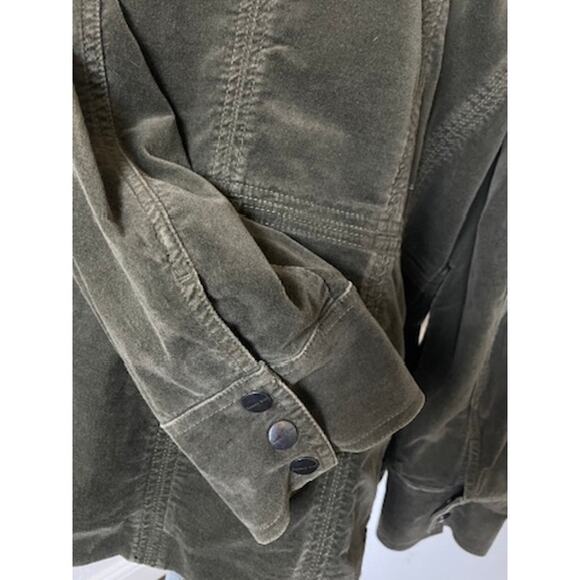 Coldwater Creek Green Brushed Velour Jacket - Picture 7 of 9